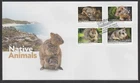 AUSTRALIA 2022 - Aussie WILDLIFE New Issues design set of 4 on FDC - in stock