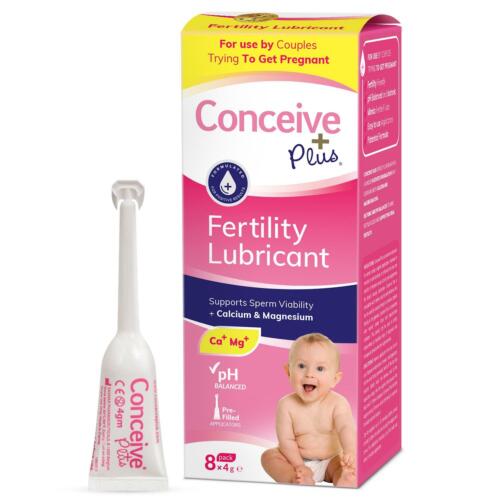 Aplicadores precargados Sasmar Conceive PLUS 8x4 g - lubricante amigable con la fertilidad - Imagen 2 de 5