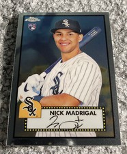 2021 Topps Chrome Platinum Anniversary #20 NICK MADRIGAL Base RC