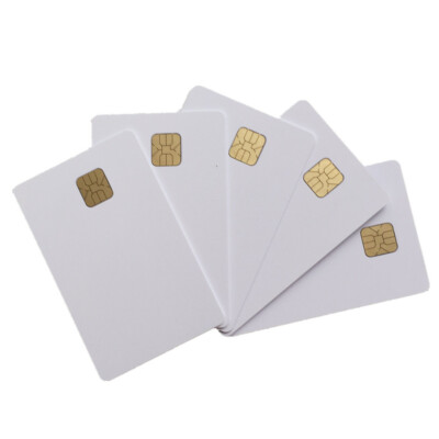 200X High Quality Inkjet Printable PVC IC Card with Smart Contact SLE4428 Chip