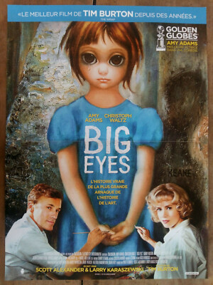 Plakat Big Eyes Tim Burton Amy Adams Christopher Waltz 40X60cm