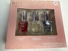 Blossom Scented Cuticle Oil Infused with Real Flowers Cocoa Cranberry Strawberry