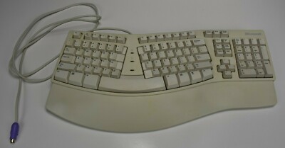 Microsoft  Elite Natural Ergonomic Curve Keyboard X06-19331 PS2 USB X08-73000