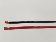 AUTOMOTIVE PRIMARY WIRE GXL 16 AWG HIGH TEMP 25 BLACK RED 25 FT EA PRINT