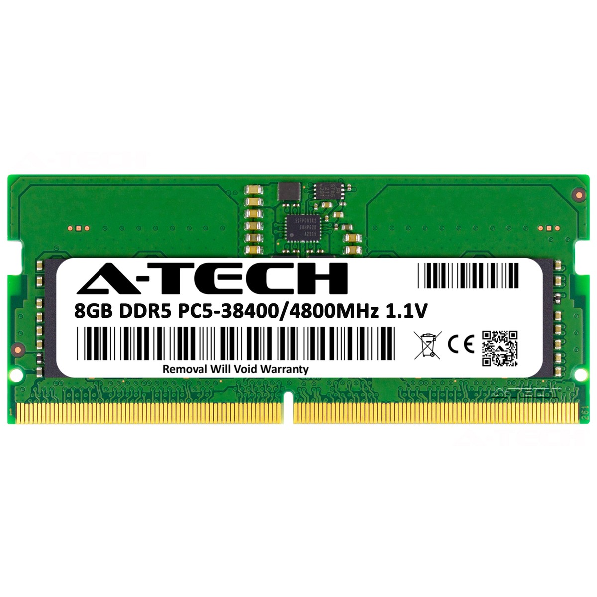 8GB DDR5 4800 PC5-38400 SO-DIMM Adata AD5S48008G-S Equivalent