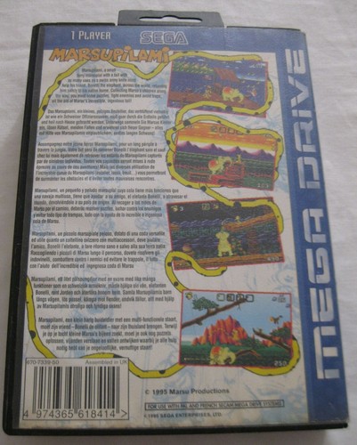 marsupilami authentique version originale sega megadrive - Photo 3/16