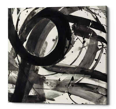 Epic Graffiti 'Roller Coaster II on White' by Albena Hristova, Giclee Canvas Wal