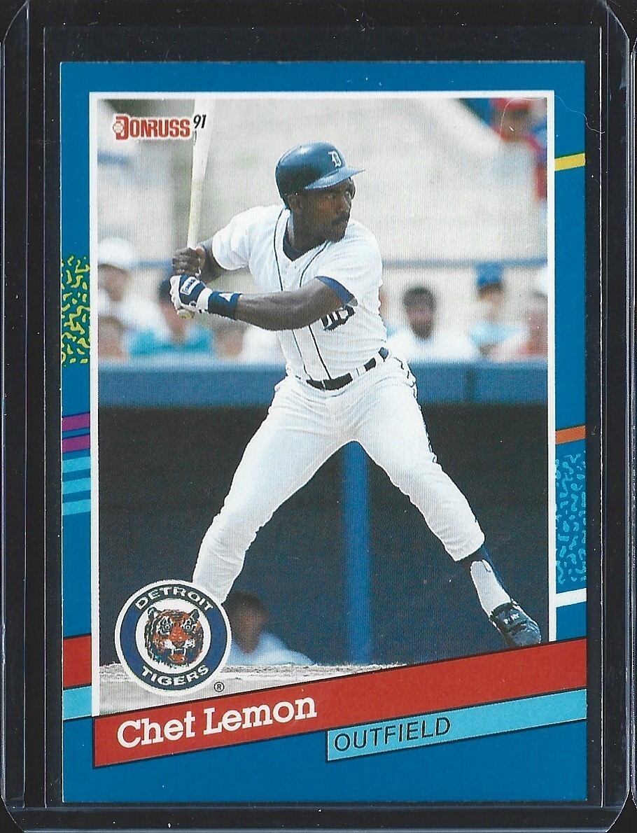 Chet Lemon - 1991 Donruss Series 1 #301 - Detroit Tigers