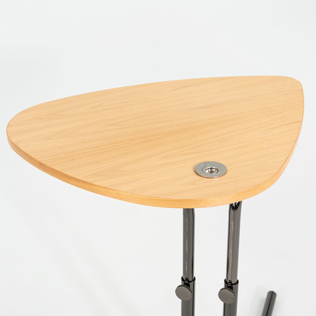 TECTA K22 ブラック ACTUS 2023 Tecta K22 Asymmetrical Mobile Table in Black Chrome