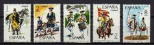 A7827) SPAIN 1974 Scott#1824/28 MNH** Uniforms 5v