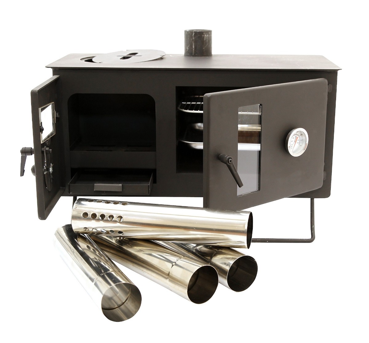Outbacker® Firebox Eco Burn Range Oven - Portable Wood Tent Stove | eBay