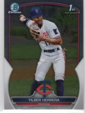 2023 Bowman Chrome Prospects #BCP86 Yilber Herrera 1st Bowman
