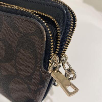 Coach Signature Accessory Pouch | eBay