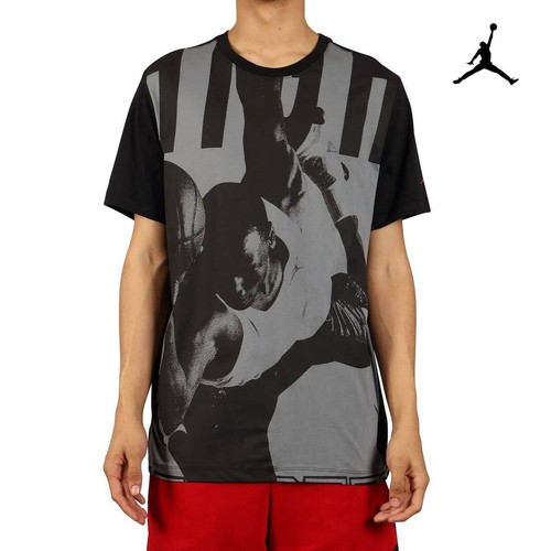 AIR JORDAN JUMPMAN GOAT BASKETBALL SHIRT CITY FLIGHT JUMP SIGNATURE NEON TEE - Picture 9 of 54