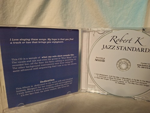 Jazz Standards by Robert K - (????/CD) *Victoria, British Columbia* - Picture 3 of 3
