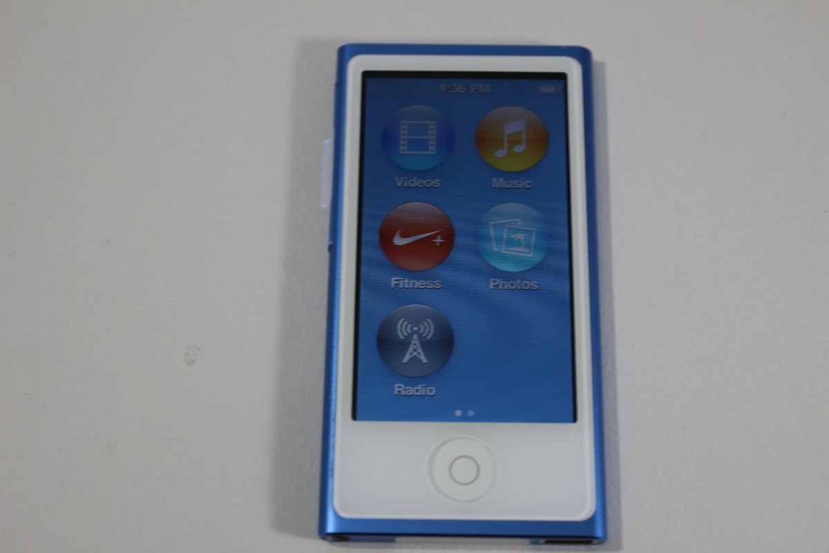 Apple iPod nano 16GB MKN02J A1446 第7世代 Apple iPod Nano A1446 MKN02LL 7th Gen Generation 16GB Blue