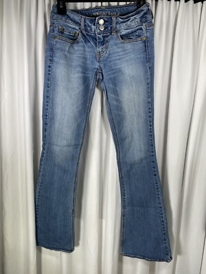 American Eagle Outfitters Women's Jeans Super Stretch Skinny Blue 54485 