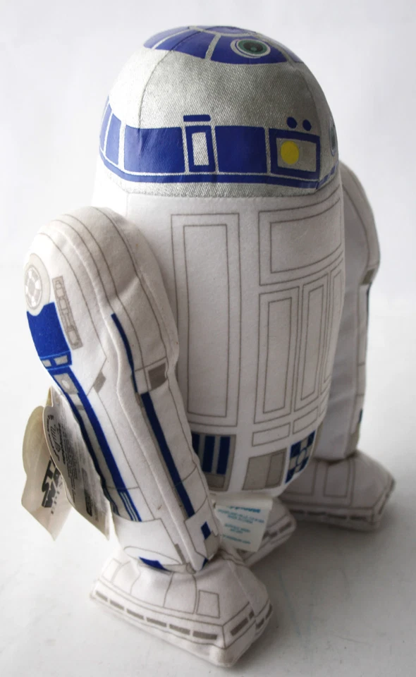 RARE STAR WARS EPISODE I R2D2 11" TALKING PLUSH TOY APPLAUSE NEW WITH TAGS ! - Image 4 of 4