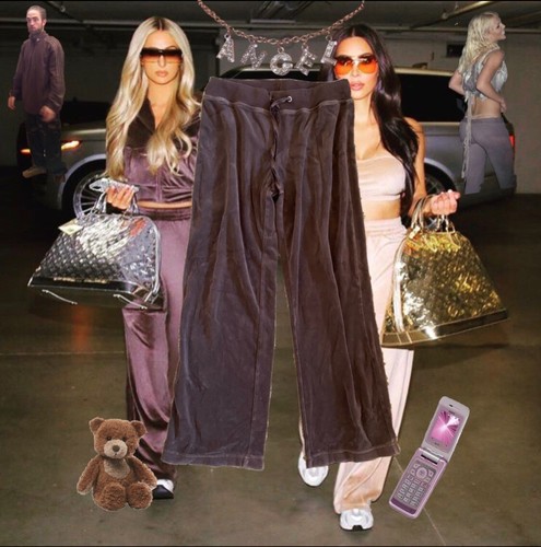 brown velour tracksuit pants | eBay