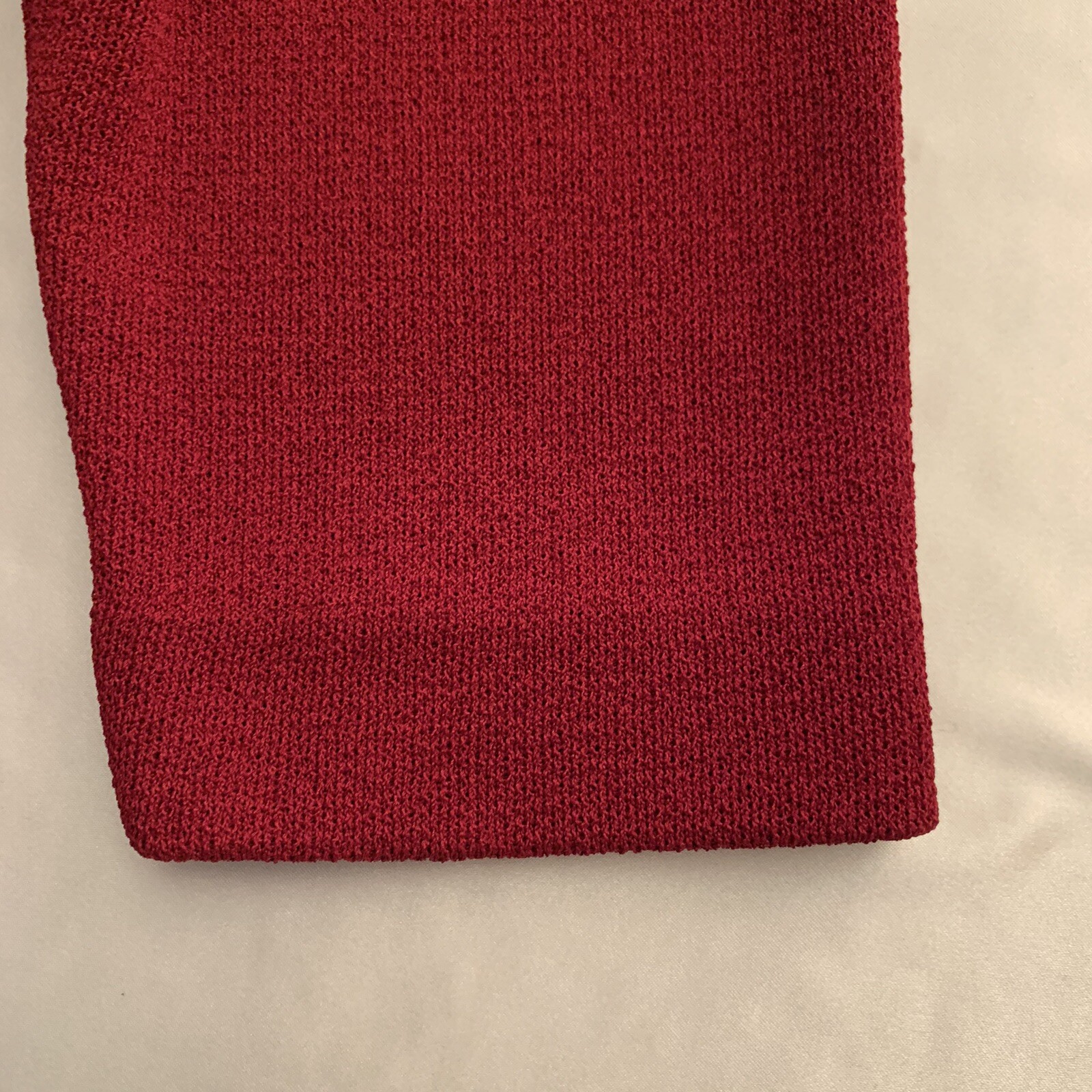 Castleberry Sweater Jacket Womens 14 Cardigan Button Red Knit EUC New? 👀🔥 image 8