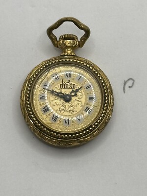 Montre Gousset Mécanique Du XIXe Siècle - Bronze Argenté, Mouvement Manuel, Occasion