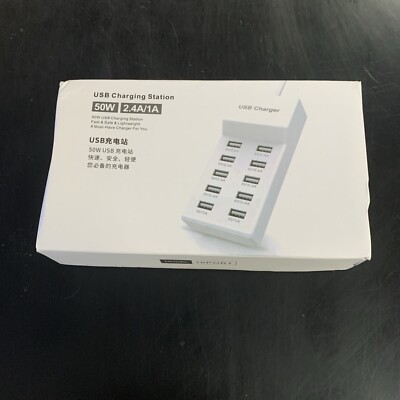 USB Charging Station  2.4A/1A Model# 10Port