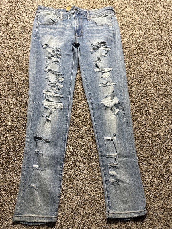 NWT AE AMERICAN EAGLE 10 SHORT  JEGGING SUPER STRETCH WOMENS JEANS