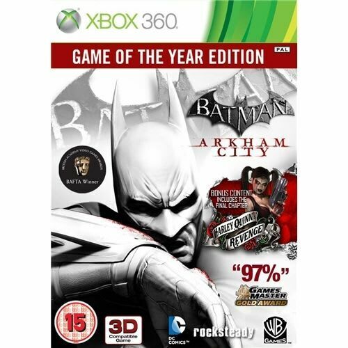 Batman Arkham City Game Of The Year Edition (Xbox 360 Game) | eBay