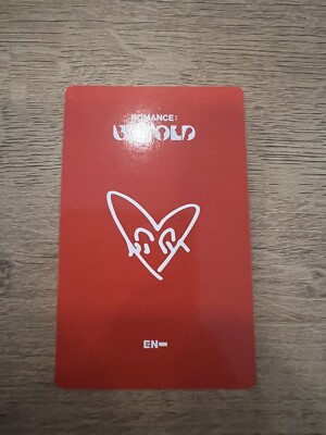 Enhypen Romance Untold: Engene ver Photocard Niki | eBay