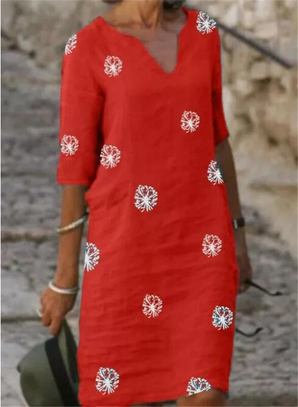 ladies linen dresses