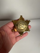 Replica Tombstone Arizona Territory Sheriff Toy Badge Metal Costume Outfit Gun