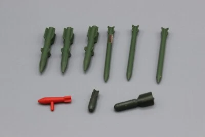 GIJOE GI JOE ARMES MISSILES BOMBES HASBRO PIECES VEHICULES - Photo 1/4
