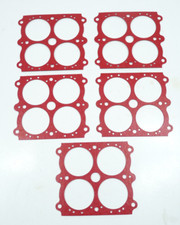 5 Pack 1.6875 X 1.6875 Throttle Body Gasket 1 1116 Bore Fits Holley