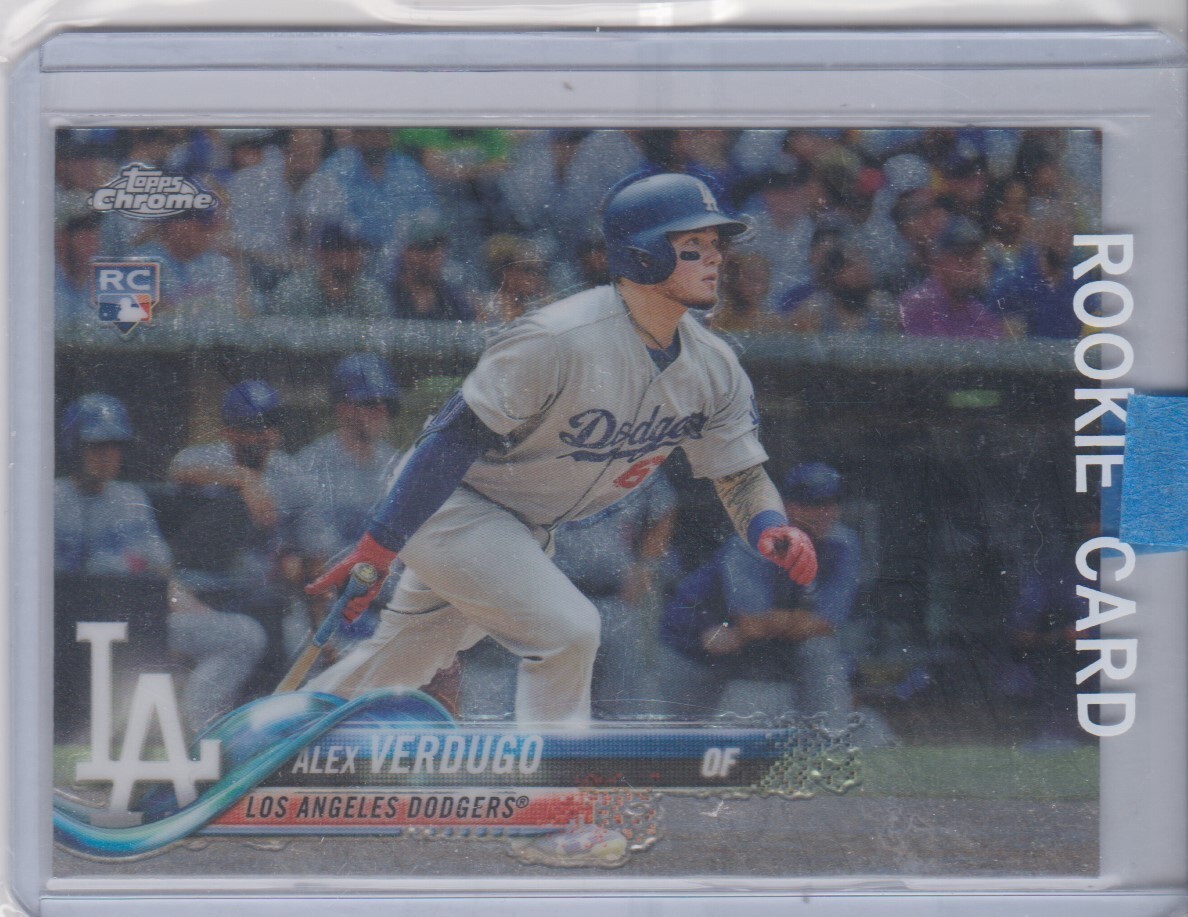 2018 Topps Chrome Alex Verdugo RC SGC 10 #167-NM-MT
