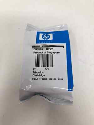 HP 22  Printer Ink Cartridge - Tri-Color, C9352A