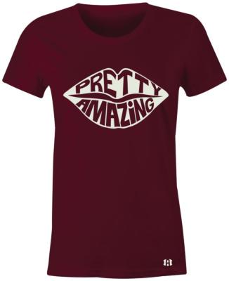 Pretty Amazing - Women/Juniors T-Shirt to Match ''Bordeaux'' 12's