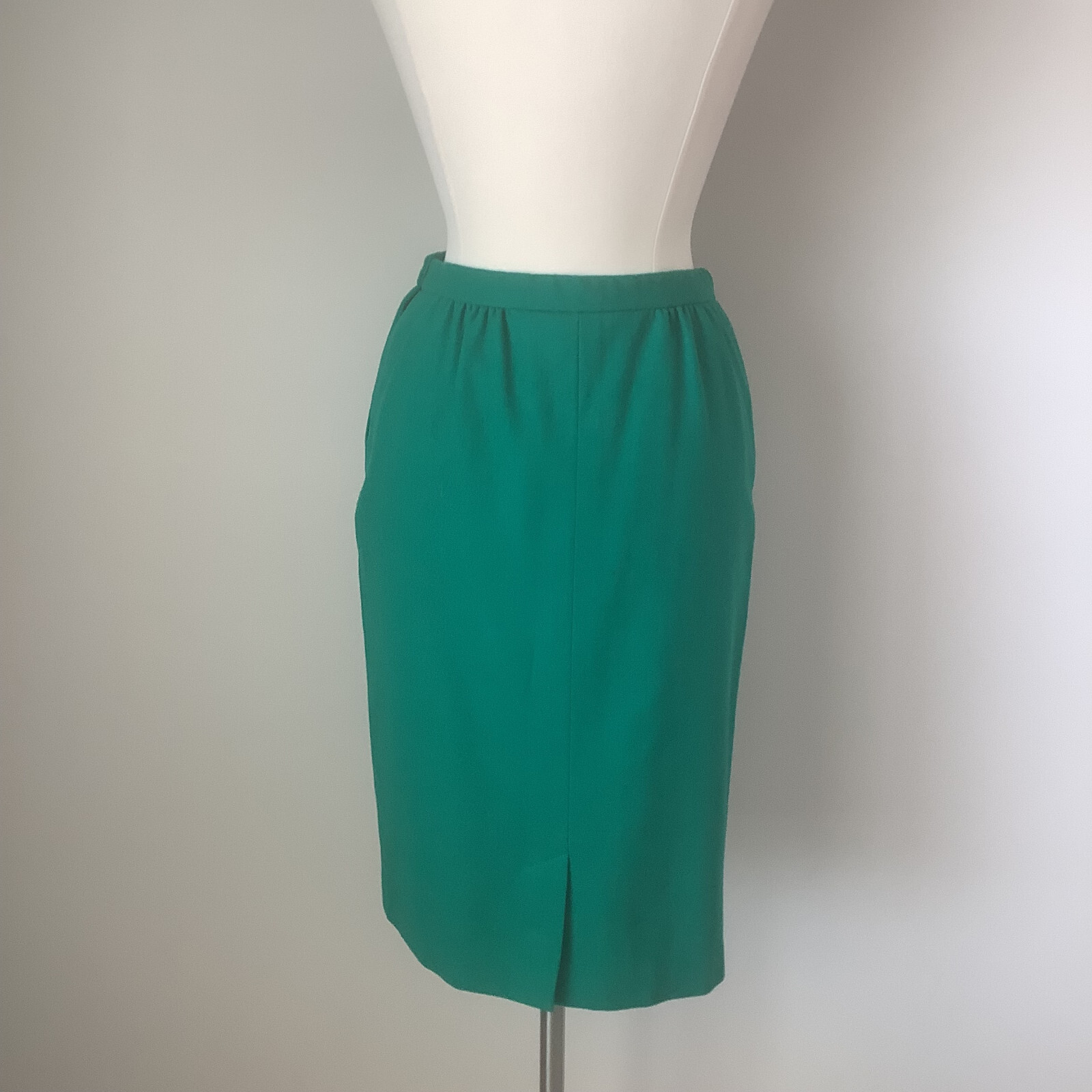 Pendleton Pleated 100% Virgin Wool Classic Green … - image 7