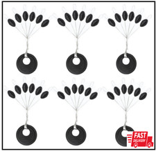 720pcs Fishing Rubber Bobber Stoppers, 6 in 1...
