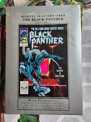 Marvel Masterworks: The Black Panther #3 (Marvel) HC, Brand New Sealed