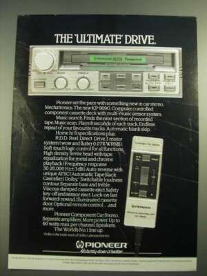 Courroie Pour Autoradio Cassette Pioneer KP-909G - Qualité Supreme HiFi - Remplacement Fiable