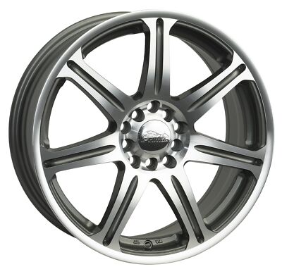 15x6.5 +35 XXR 533 4x100,4x114.3 Machined Wheels (Set of 4)