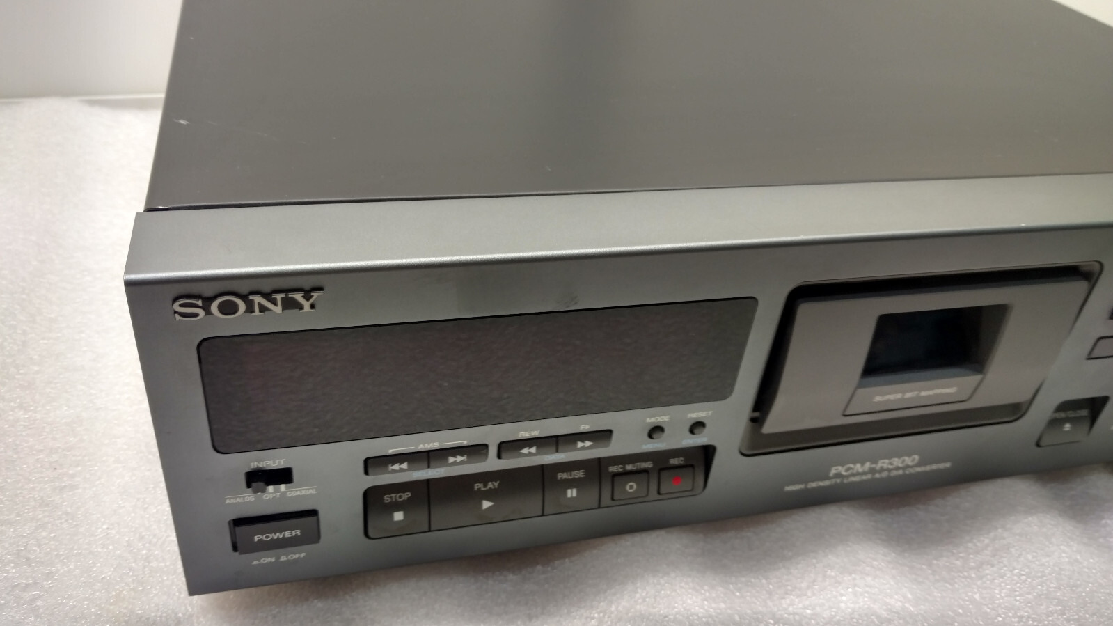 Sony DAT Digital Audio Tape Recorder PCMR300 eBay