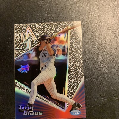 C32b   1999 Topps Tek #10a Troy Glaus California angels￼￼￼￼ ￼￼￼,￼pattern￼ 03