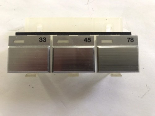 Dual CS-5000 Speed Button Assembly