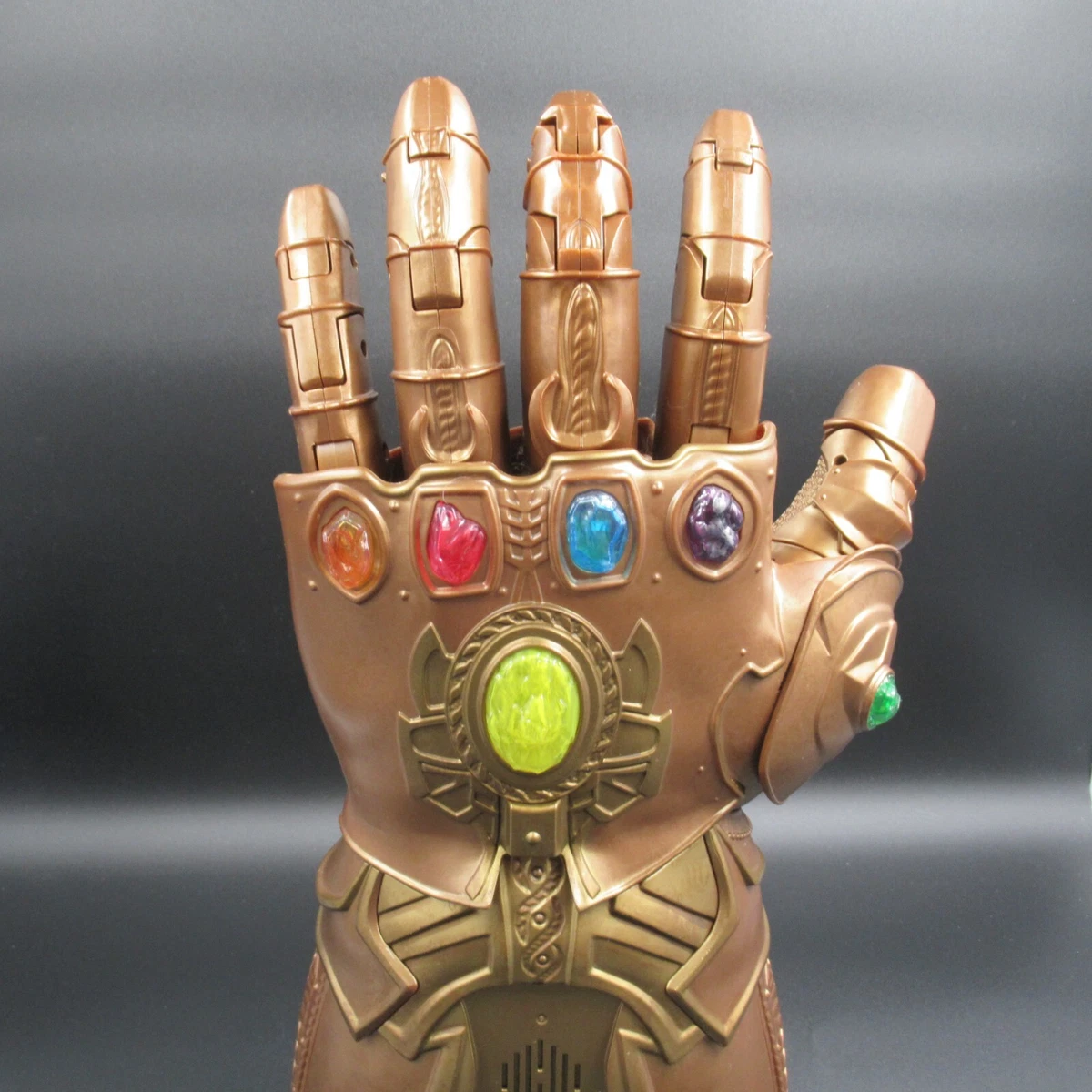 Avengers Thanos Infinity Gauntlet LED Glove Adult Size Moving