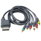 Official Microsoft Xbox 360 High Definition Component RCA AV Cable Length 2.5M