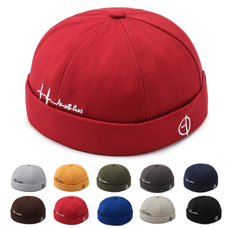 JNKET Unisex Cotton Skull Cap - Brimless Rolled Cuff Beanie For Men & Women (Adjustable) - View #12