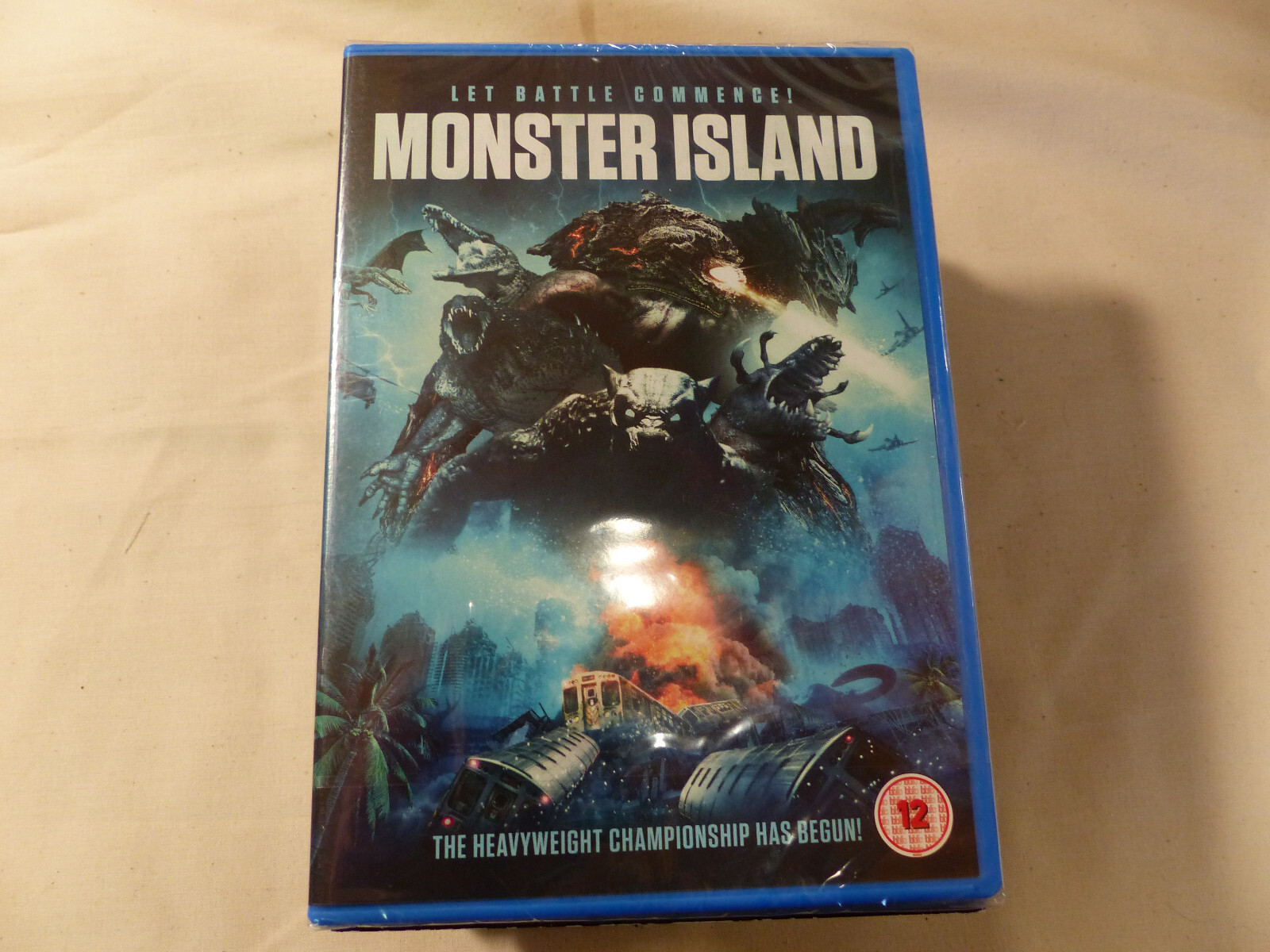 Monster Island DVD (2019) Eric Roberts, Atkins (DIR) cert 12 ***NEW***