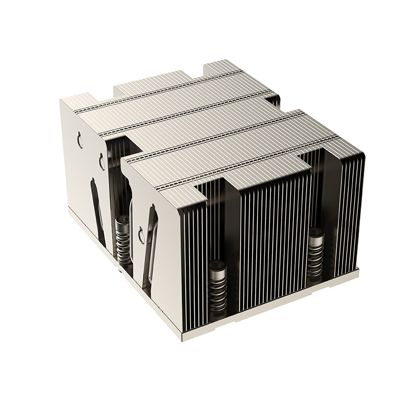 CPU Fans Support SP5/AMD Epyc 9334/9004 Genoa 350w 4 heat pipe 2u