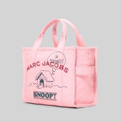 Marc Jacobs x PEANUTS Collaboration Snoopy THE MINI TOTE BAG H025M06FA21 New